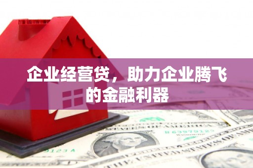 万丹企业经营贷，助力企业腾飞的金融利器