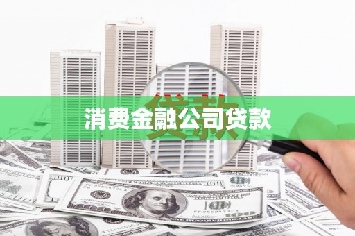 竹崎消费金融公司贷款