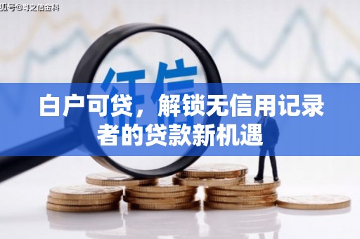 乡城白户可贷，解锁无信用记录者的贷款新机遇