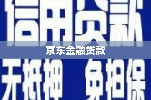 姚安京东金融贷款