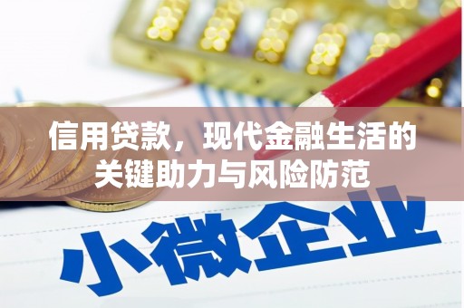 九如信用贷款，现代金融生活的关键助力与风险防范