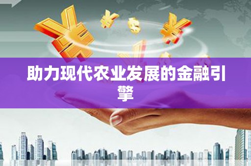 西夏助力现代农业发展的金融引擎
