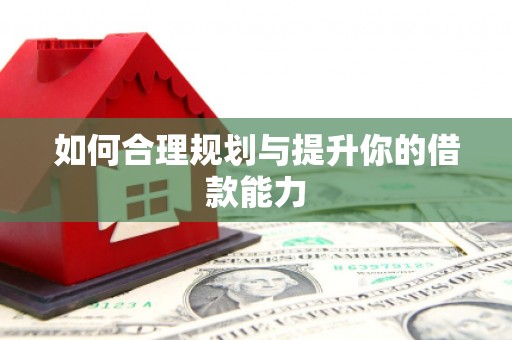 甘孜如何合理规划与提升你的借款能力